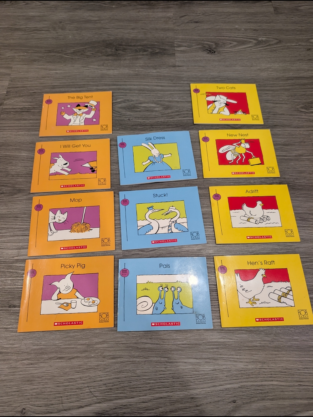 Scholastic BOB Early Readers Set - Assorted Yellow, Orange & Blue Covers
